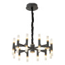 Подвесная люстра Lumina Deco Richmond LDP 6035-24 BK+GD - Подвесная люстра Lumina Deco Richmond LDP 6035-24 BK+GD