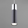 Подвесной светильник Eurosvet 50135/1 LED хром/черный - Подвесной светильник Eurosvet 50135/1 LED хром/черный
