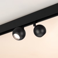  - Светильник MAG-ORIENT-ORB-R60-10W Warm3000 (BK, 35 deg, 48V) (Arlight, IP20 Металл, 5 лет)