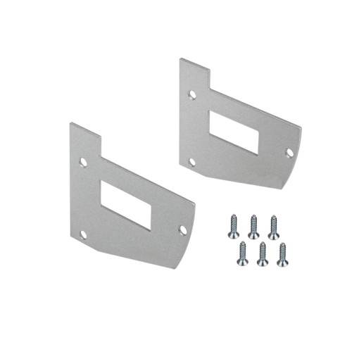 Заглушка для SHELF-MULTI-G с отверстием (ANR, Металл) Пара заглушек с отверстием для профиля SHELF-MULTI в составе с полкодержателем SHELF-MULTI-G. Материал - окрашенный металл.
В комплекте 2шт, шурупы. Цена за комплект.