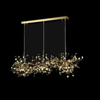  - Подвесная люстра Crystal Lux GARDEN SP3х3 L1200 GOLD