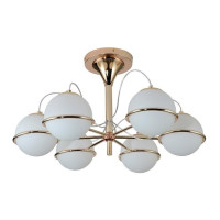  - Потолочная люстра Lumina Deco Tivoli LDC 8050-6 R.GD