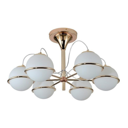 Потолочная люстра Lumina Deco Tivoli LDC 8050-6 R.GD 