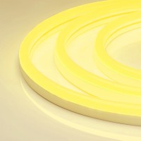  - Гибкий неон ARL-CF2835-Classic-220V Yellow (26x15mm) (Arlight, 8 Вт/м, IP65)