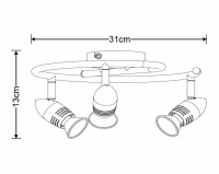  - Светодиодный спот Lucide Caro-Led 13955/14/12
