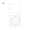 Светильник SP-DICE-S78x78-10W Day4000 (BK, 24 deg, 230V) (Arlight, IP54 Металл, 5 лет) - Светильник SP-DICE-S78x78-10W Day4000 (BK, 24 deg, 230V) (Arlight, IP54 Металл, 5 лет)