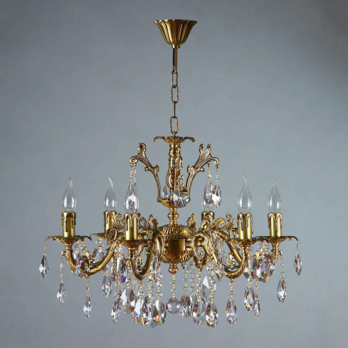 Подвесная люстра Ambiente Granada 2118/6 AB Tear drop 