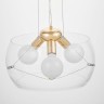 Подвесная люстра Lumina Deco Globo LDP 6018-400 PR+F.GD - Подвесная люстра Lumina Deco Globo LDP 6018-400 PR+F.GD