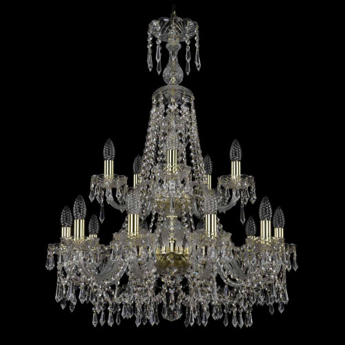 Подвесная люстра Bohemia Ivele 1403/10+5/240/XL-92/2d G 