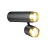 Спот Lumien Hall Саурис LH8020/2C-BK-GD - Спот Lumien Hall Саурис LH8020/2C-BK-GD