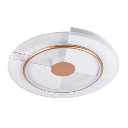 Потолочный cветильник LED4U L1023-500 WH-GD 