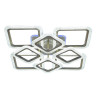 Потолочная люстра Seven Fires Asgejr SF7067/9C-AB-RGB - Потолочная люстра Seven Fires Asgejr SF7067/9C-AB-RGB