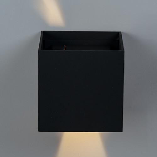 Уличный настенный светодиодный светильник Italline IT01-A310 black 