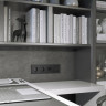 Лицевая панель Werkel Hammer для двойной розетки Еthernet RJ-45 черный W1291108 4690389163166 - Лицевая панель Werkel Hammer для двойной розетки Еthernet RJ-45 черный W1291108 4690389163166