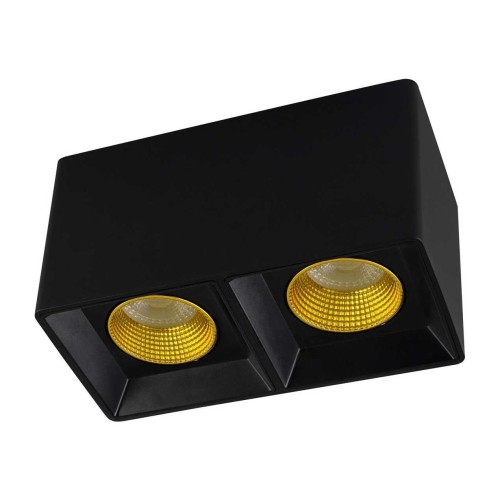 Потолочный светильник Denkirs DK3020BYE DK3085-BK+YE 