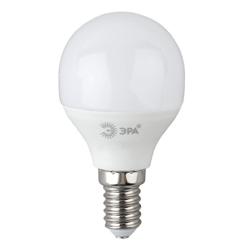 Лампа светодиодная ЭРА E14 6W 4000K матовая LED P45-6W-840-E14 R Б0052443 
