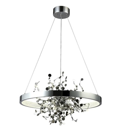 Подвесная люстра Crystal Lux GARDEN SPLED+3 D600 CHROME 