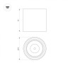 Светильник SP-SALT-R75-8W Warm3000 (WH-BK, 40 deg, 230V) (Arlight, IP44 Металл, 5 лет) - Светильник SP-SALT-R75-8W Warm3000 (WH-BK, 40 deg, 230V) (Arlight, IP44 Металл, 5 лет)