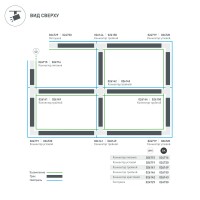  - Коннектор угловой LGD-4TR-CON-L-INT-WH (C) (Arlight, IP20 Пластик, 3 года)