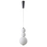 Подвесной светодиодный светильник Crystal Lux Desi SP3 Chrome/White - Подвесной светодиодный светильник Crystal Lux Desi SP3 Chrome/White