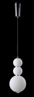  - Подвесной светодиодный светильник Crystal Lux Desi SP3 Chrome/White