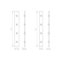  - Комплект коннекторов MAG-CON-2540-UP-SIDE (BK) (Arlight, Металл)