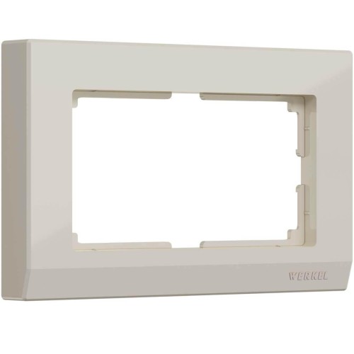 Рамка Werkel Stark для двойной розетки слоновая кость W0081803 4690389162077 