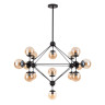 Подвесная люстра Arte Lamp Bolla A1664SP-15BK - Подвесная люстра Arte Lamp Bolla A1664SP-15BK