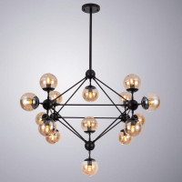  - Подвесная люстра Arte Lamp Bolla A1664SP-15BK