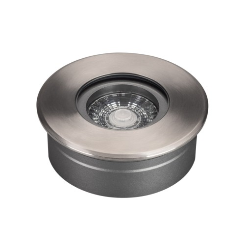 Светильник ART-GROUND-SLIM-R110-6W Warm3000 (SL, 35 deg, 24V) (Arlight, IP67 Металл, 3 года) 