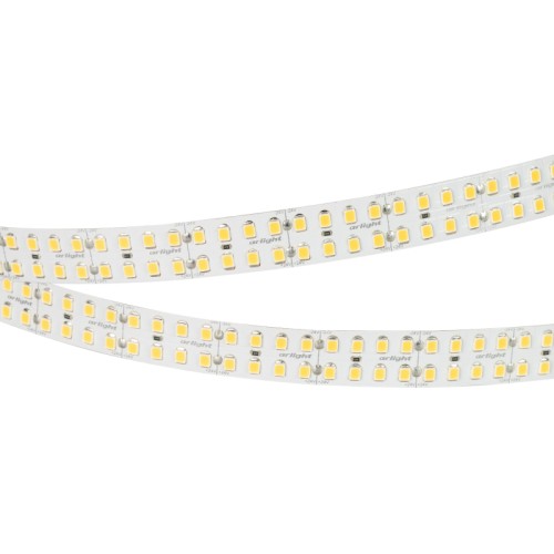 Лента RT-A320-15mm 24V Warm2400 (24 W/m, IP20, 2835, 5m) (Arlight, высок.эфф.150 лм/Вт) 