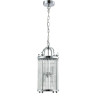 Подвесная люстра Crystal Lux Tadeo SP4 D200 Chrome/Transparente - Подвесная люстра Crystal Lux Tadeo SP4 D200 Chrome/Transparente