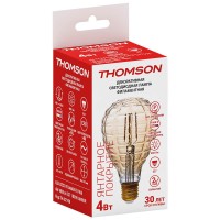  - Лампа светодиодная филаментная Thomson E27 4W 1800K прозрачная TH-B2190