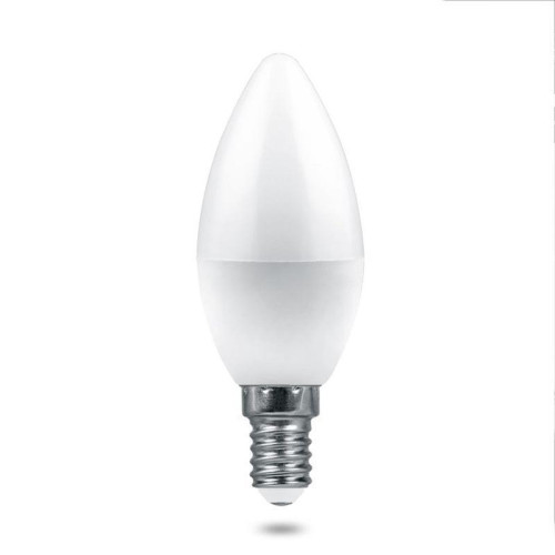 Лампа светодиодная Feron E14 9W 2700K Матовая LB-1309 38059 