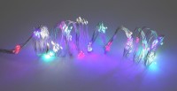  - Светодиодная гирлянда ЭРА дождик 10 нитей 220V мультиколор ENIN -2NM Б0047966