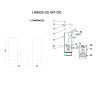 Спот Lumien Hall Саурис LH8020/2C-WT-GD - Спот Lumien Hall Саурис LH8020/2C-WT-GD