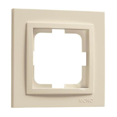 Рамка 1-постовая Mono Electric Despina крем 102-170000-160 