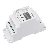  - Контроллер SMART-K3-RGBW (12-36V, 4x5A, DIN, 2.4G) (Arlight, IP20 Пластик, 5 лет)