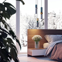  - Подвесной светодиодный светильник Odeon Light Sakra 4072/5L