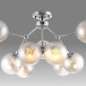 Потолочная люстра Crystal Lux Medea PL9 Chrome - Потолочная люстра Crystal Lux Medea PL9 Chrome