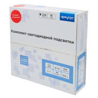  - Светодиодная влагозащищенная лента Apeyron 6W/m 60LED/m 2835SMD холодный белый 15M 10-54