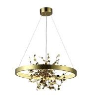  - Подвесная люстра Crystal Lux GARDEN SPLED+3 D600 GOLD