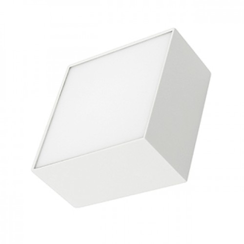 Светильник SP-QUADRO-S120x120-13W Warm3000 (WH, 120 deg, 230V) (Arlight, IP40 Металл, 3 года) Накладной светильник. Мощность 13 Вт, св. поток 540-680 лм, 52 лм/Вт, теплый 3000 K, CRI>90, угол 120°, напряжение питания 230 В. Белый квадратный корпус из алюминия, экран PC, степень защиты IP40. Размер: длина 120 мм, ширина 120 мм, высота 59 мм. Монтаж накладной. Драйвер 20-40 В, 300 мА, пульсация 