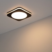  - Светодиодная панель LTD-80x80SOL-BK-5W Warm White (Arlight, IP44 Пластик, 3 года)