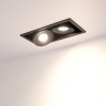 Светильник CL-SNODO-LUM-S148x80-2x9W Warm3000 (BK, 45 deg) (Arlight, IP20 Металл, 3 года) - Светильник CL-SNODO-LUM-S148x80-2x9W Warm3000 (BK, 45 deg) (Arlight, IP20 Металл, 3 года)
