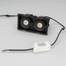 Светильник CL-SNODO-LUM-S148x80-2x9W Warm3000 (BK, 45 deg) (Arlight, IP20 Металл, 3 года) - Светильник CL-SNODO-LUM-S148x80-2x9W Warm3000 (BK, 45 deg) (Arlight, IP20 Металл, 3 года)