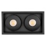 Светильник CL-SNODO-LUM-S148x80-2x9W Warm3000 (BK, 45 deg) (Arlight, IP20 Металл, 3 года) - Светильник CL-SNODO-LUM-S148x80-2x9W Warm3000 (BK, 45 deg) (Arlight, IP20 Металл, 3 года)