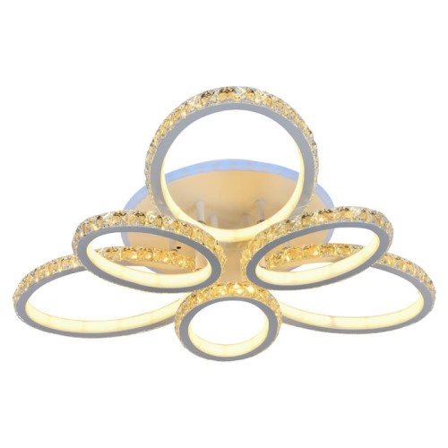 Потолочная светодиодная люстра Profit Light 8020/3+3 WHT 
