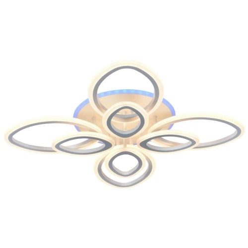 Потолочная светодиодная люстра Profit Light 8055/4+4 WHT 