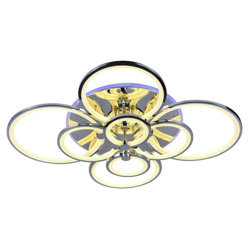 Потолочная светодиодная люстра Profit Light 8077/8 CHR 